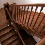 Деревянная лестница из сосны